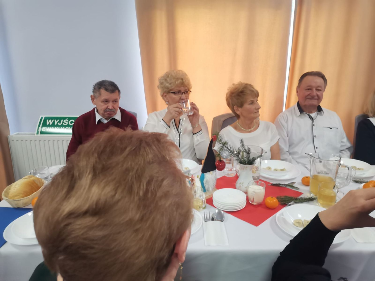 Wigilia seniorów z Dziennego Domu Senior + w Bolesławcu