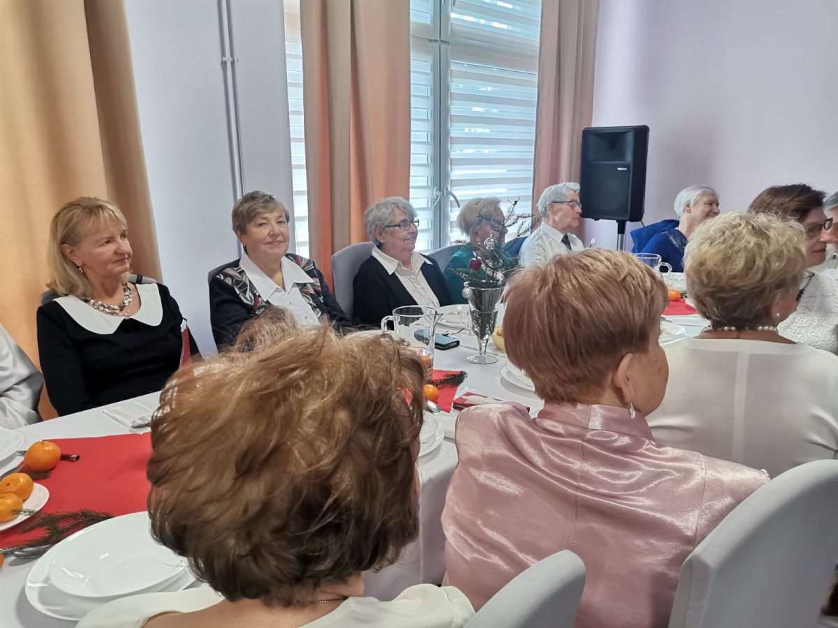 Wigilia seniorów z Dziennego Domu Senior + w Bolesławcu