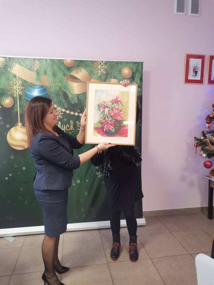 Wigilia seniorów z Dziennego Domu Senior + w Bolesławcu