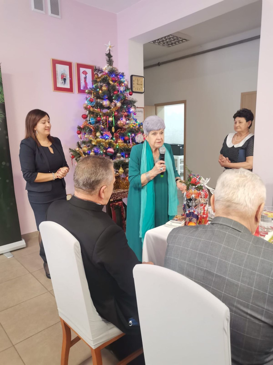Wigilia seniorów z Dziennego Domu Senior + w Bolesławcu