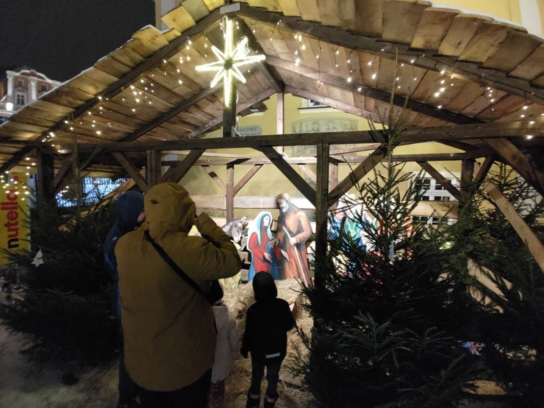 Gwiazdka życzliwości na bolesławieckim Rynku