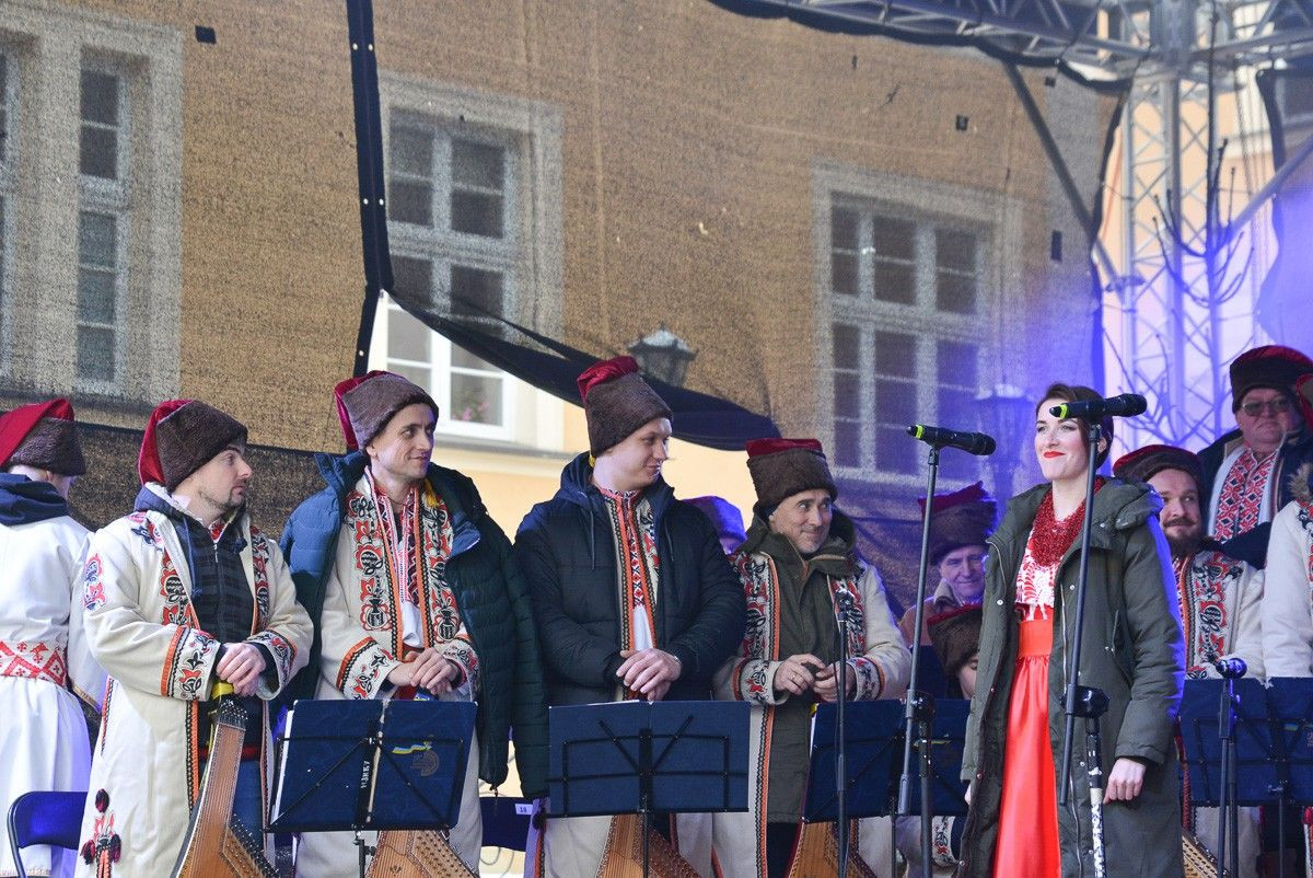 Narodowa Kapela Bandurzystów Ukrainy ponownie wystąpiła w Bolesławcu