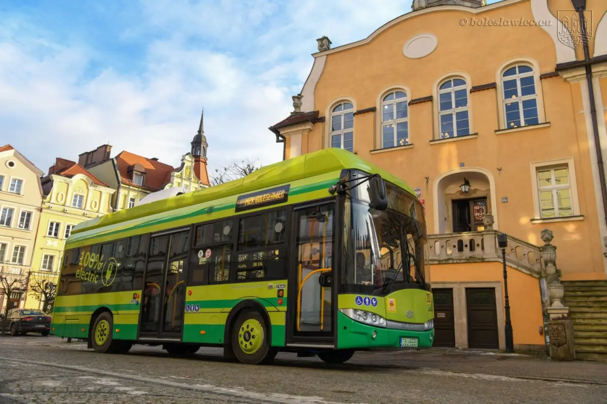 Przekazanie trzeciego autobusu elektrycznego spółce MZK Bolesławiec