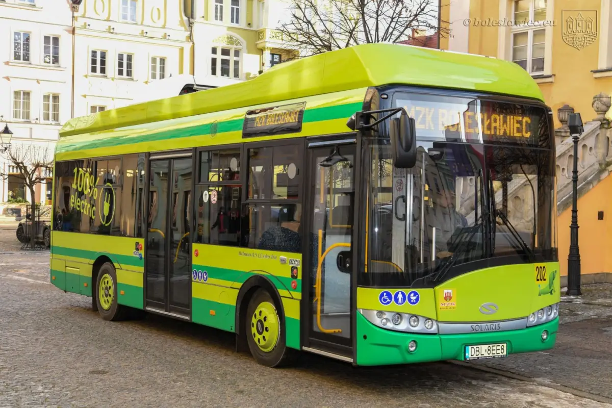 Przekazanie trzeciego autobusu elektrycznego spółce MZK Bolesławiec