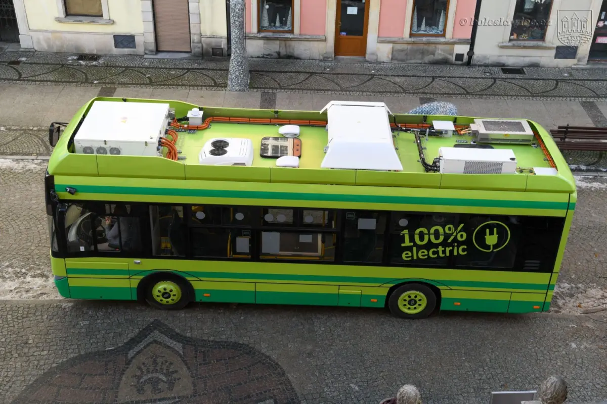 Przekazanie trzeciego autobusu elektrycznego spółce MZK Bolesławiec