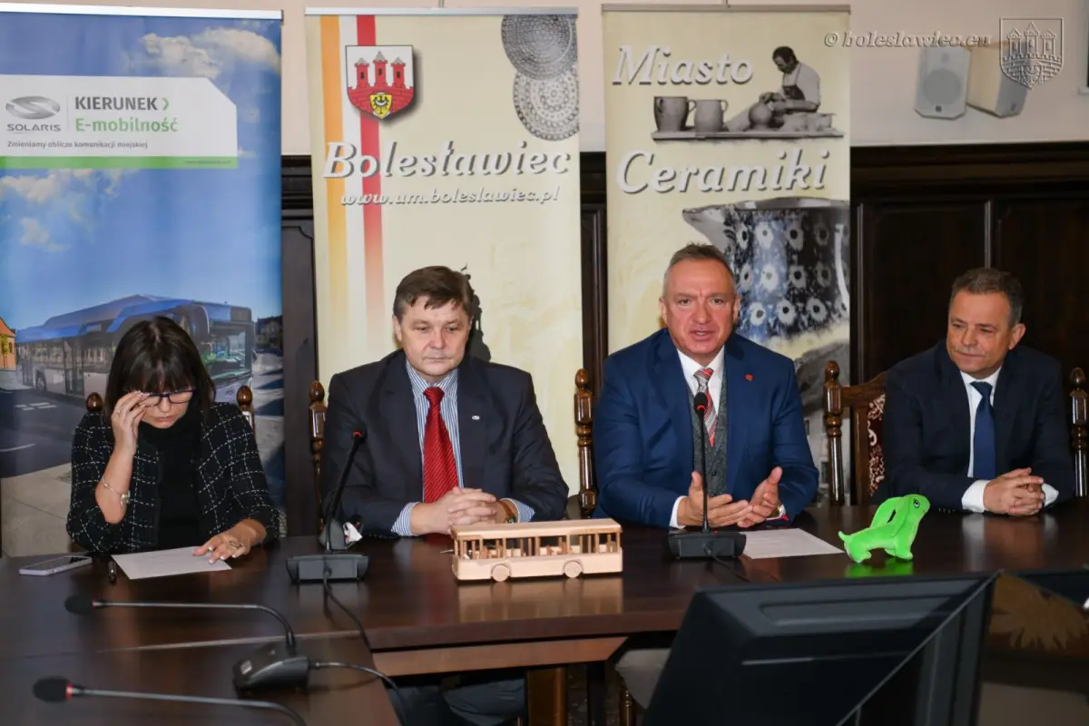 Przekazanie trzeciego autobusu elektrycznego spółce MZK Bolesławiec