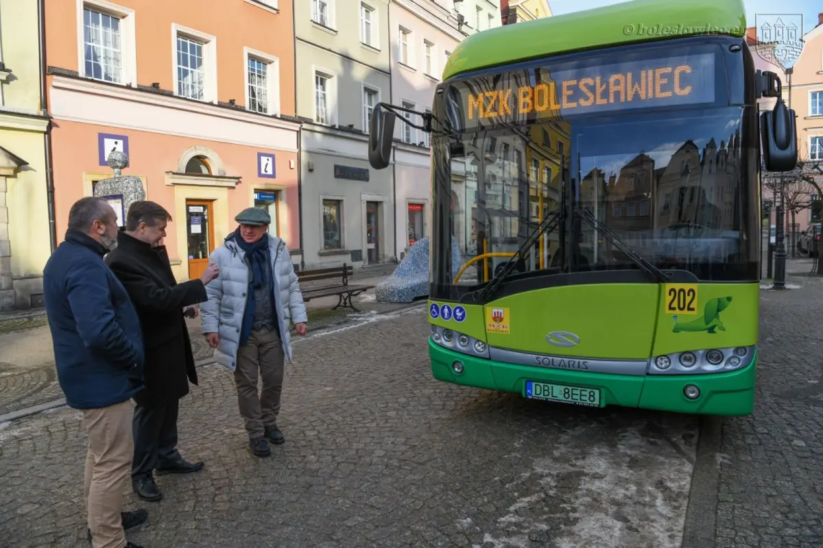Przekazanie trzeciego autobusu elektrycznego spółce MZK Bolesławiec