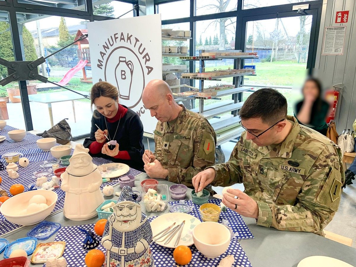 Spotkanie wigilijne w Manufakturze w Bolesławcu
