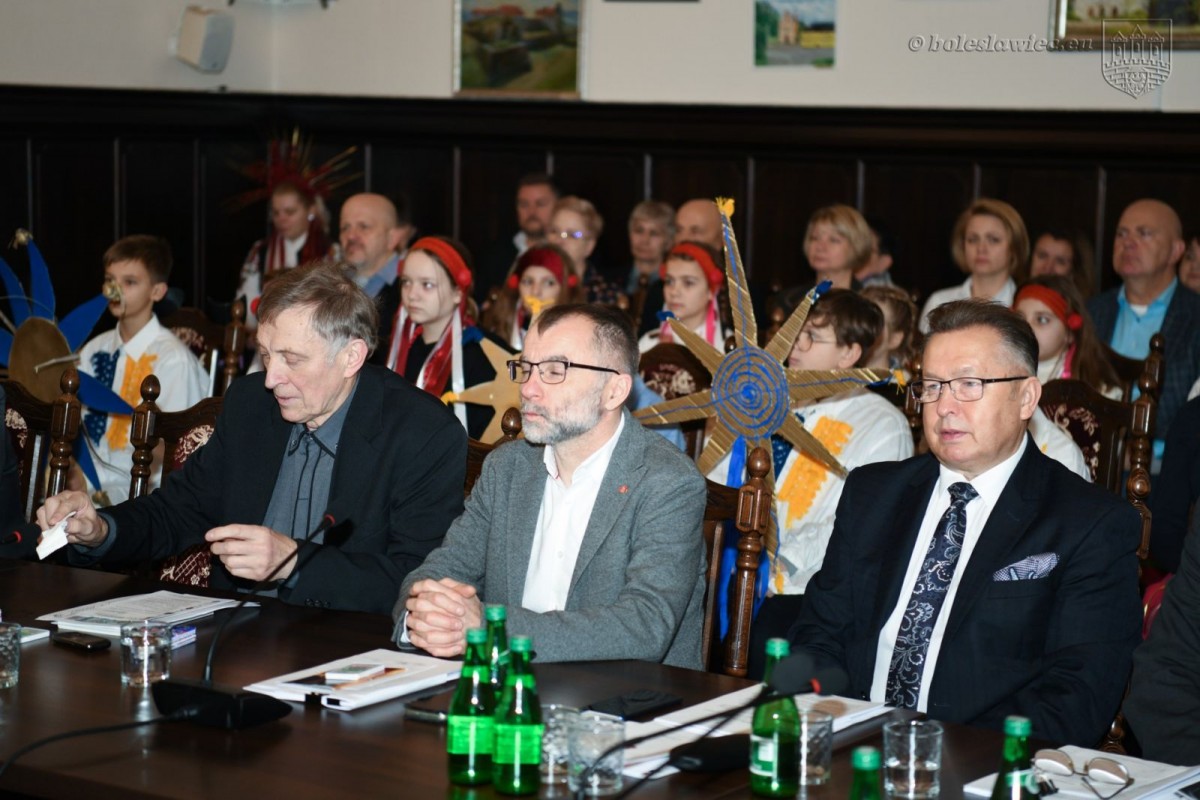 Ukraińska młodzież na sesji Rady Miasta w Bolesławcu