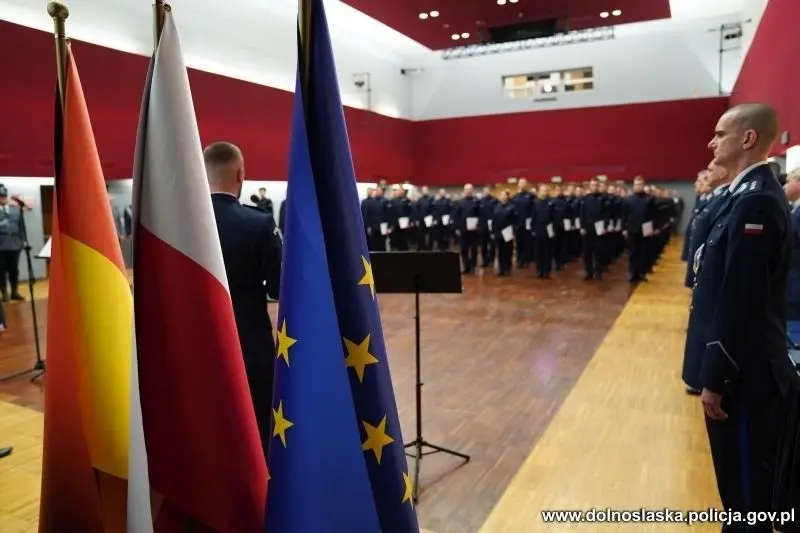 Nowi policjanci w dolnośląskiej policji