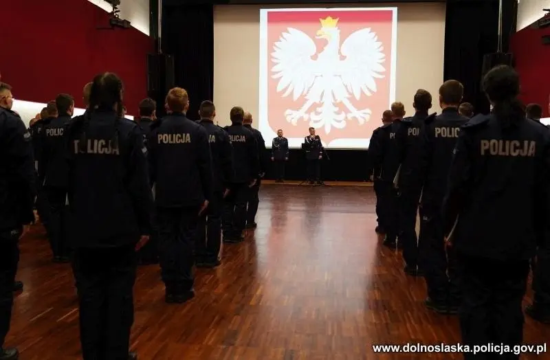 Nowi policjanci w dolnośląskiej policji