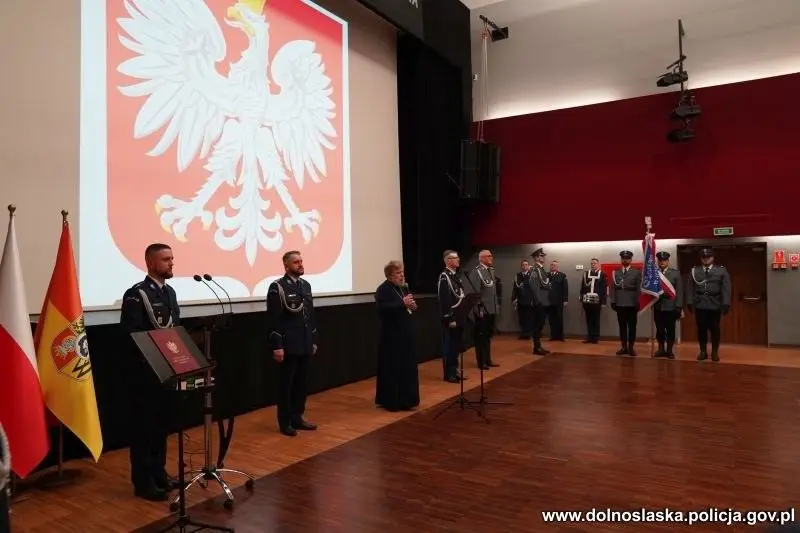 Nowi policjanci w dolnośląskiej policji