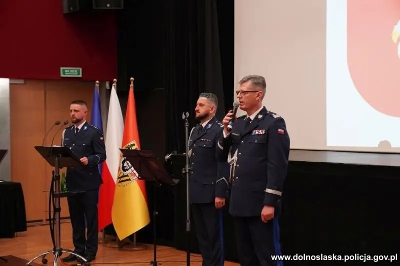 Nowi policjanci w dolnośląskiej policji