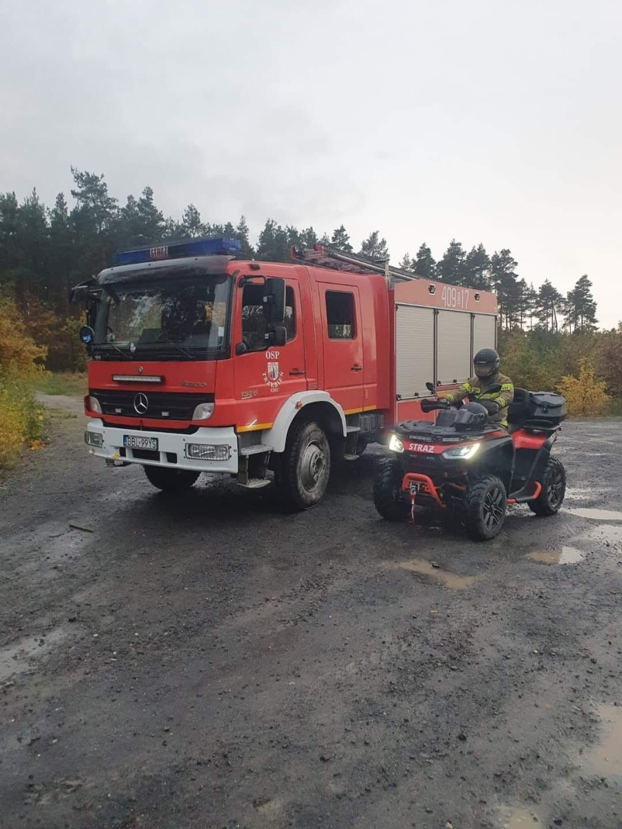 Działania OSP Trzebień