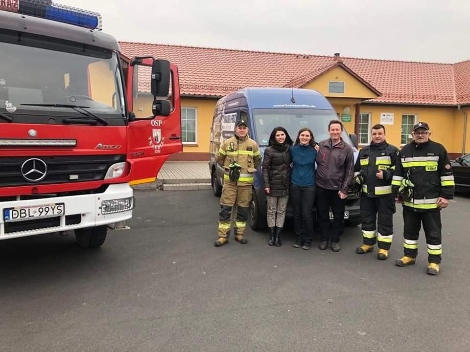 Działania OSP Trzebień