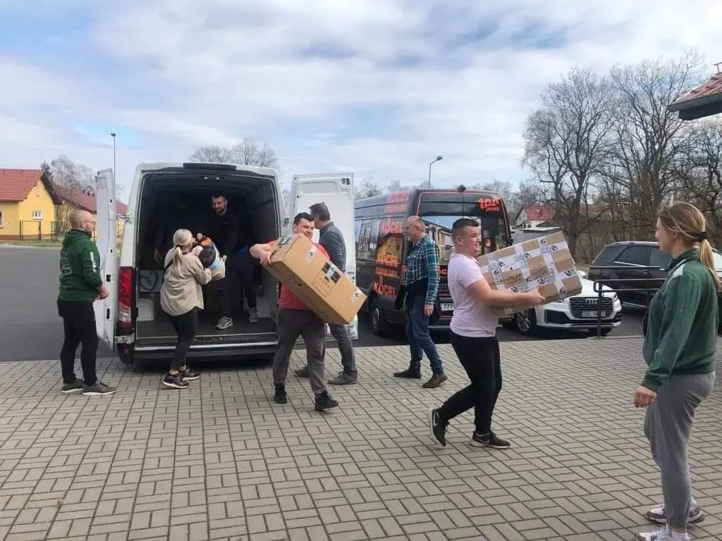Działania OSP Trzebień