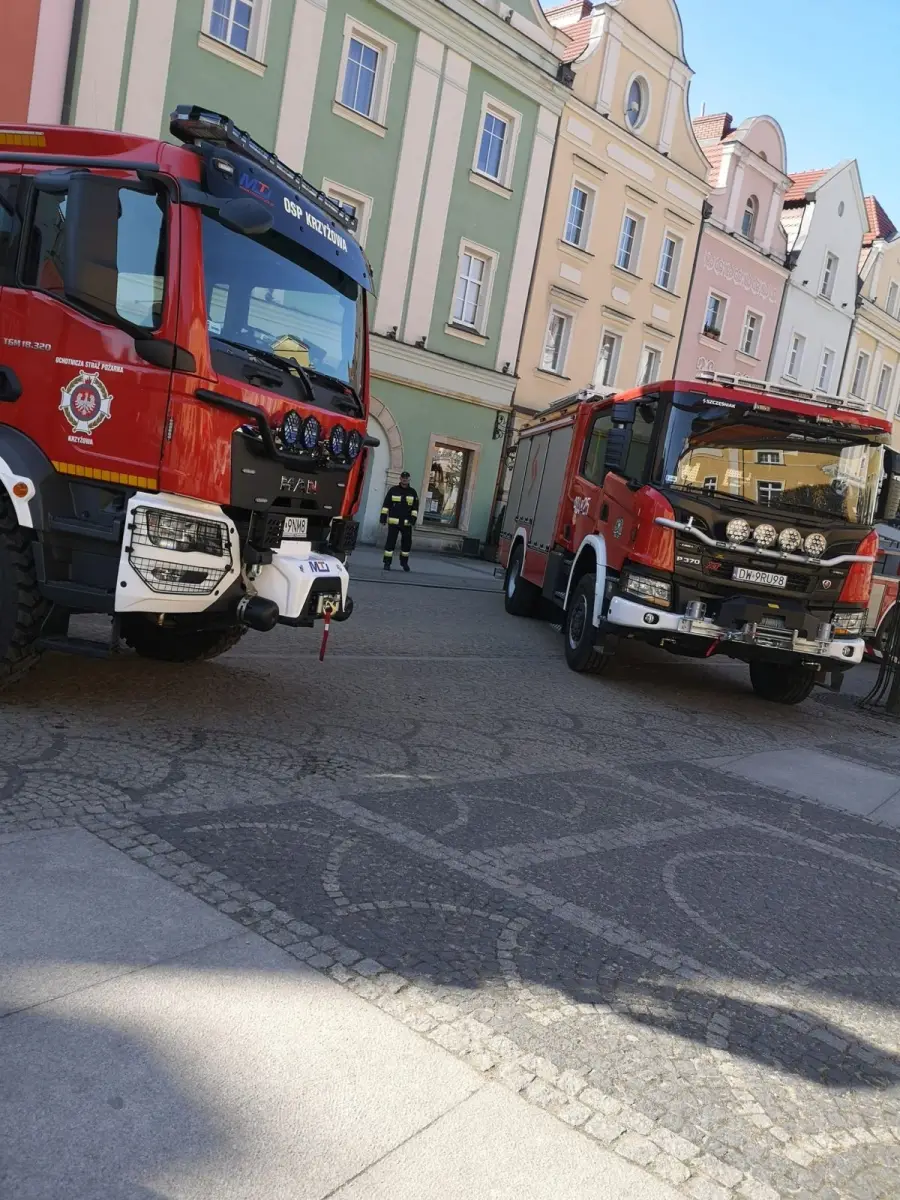 Działania OSP Krzyżowa