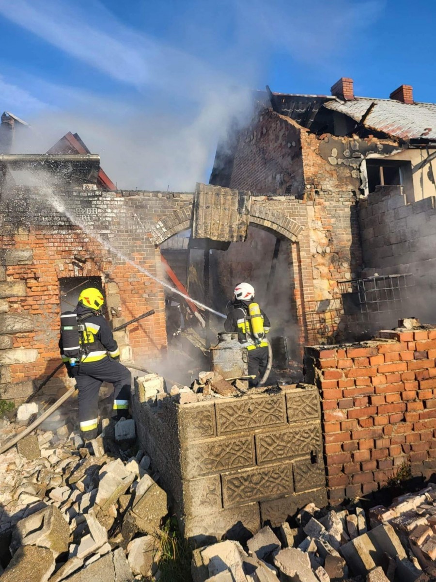 Działania OSP Krzyżowa