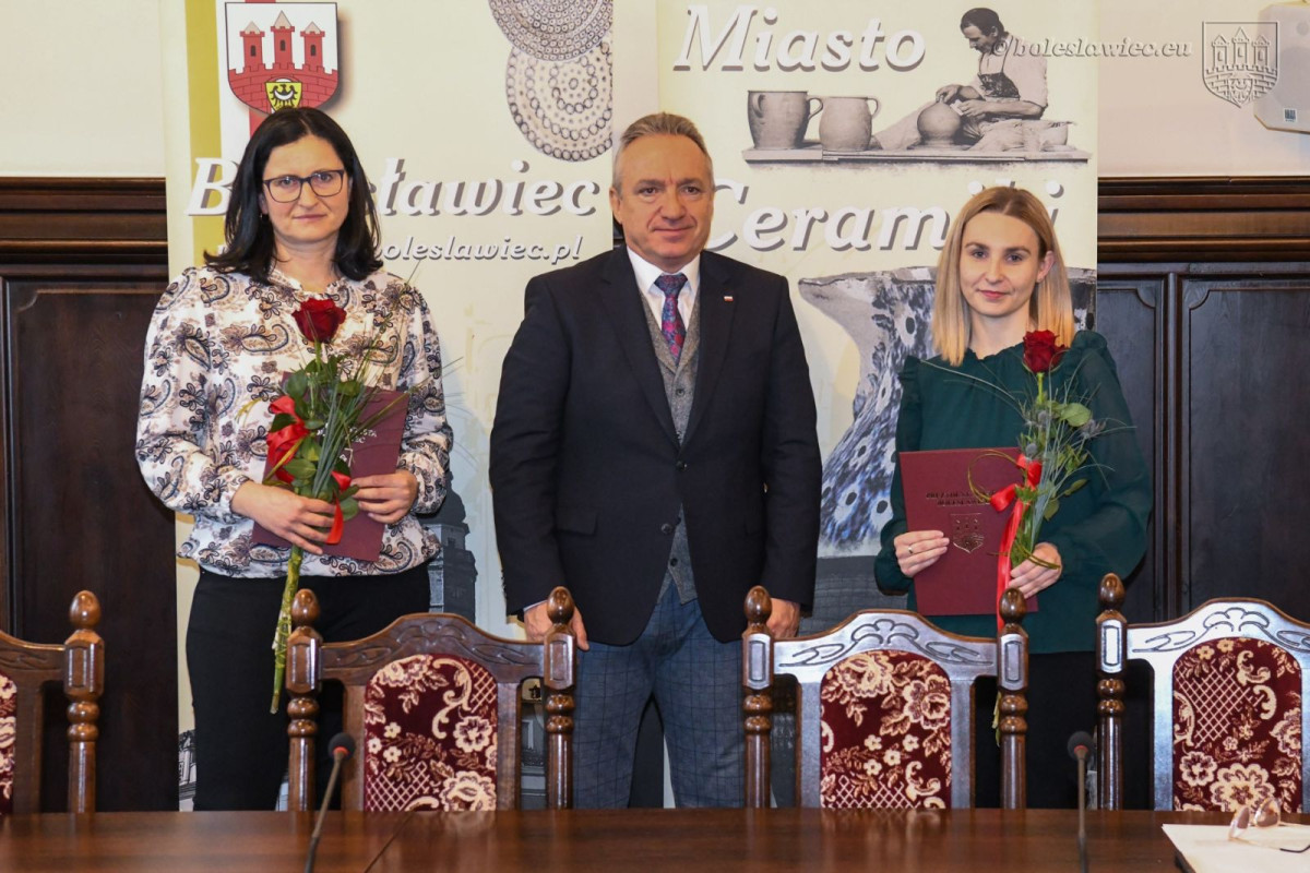 Uroczystość w Sali Rajców w bolesławieckim ratuszu