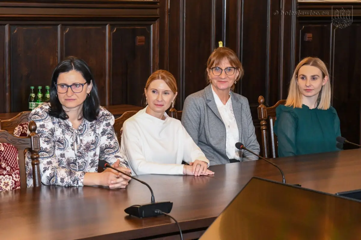 Uroczystość w Sali Rajców w bolesławieckim ratuszu