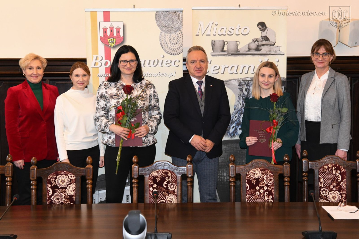 Uroczystość w Sali Rajców w bolesławieckim ratuszu