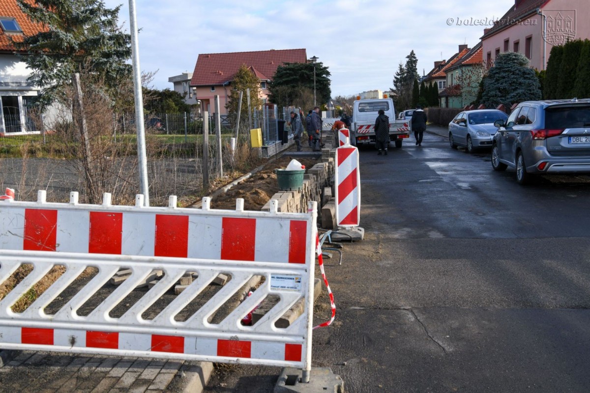 Remont ul. Obrońców Westerplatte w Bolesławcu