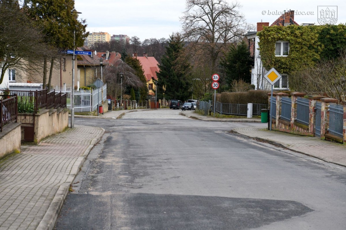 Remont ul. Obrońców Westerplatte w Bolesławcu