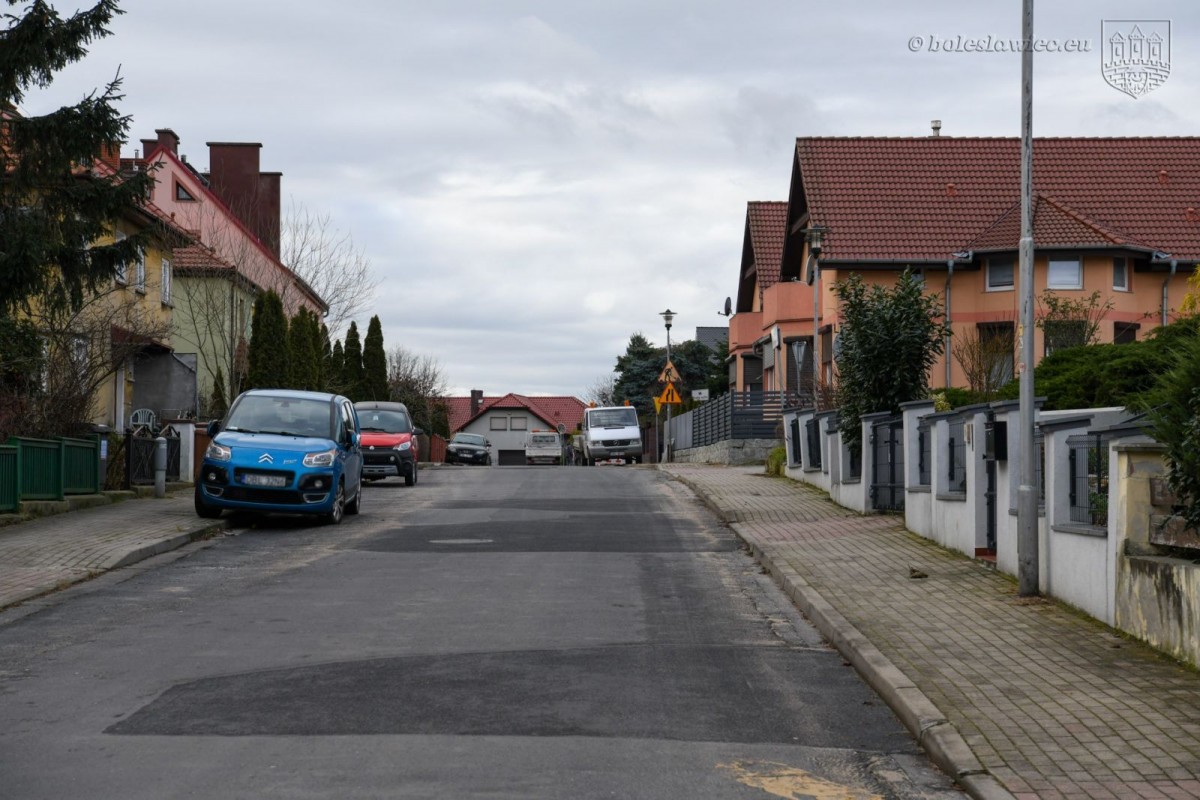Remont ul. Obrońców Westerplatte w Bolesławcu