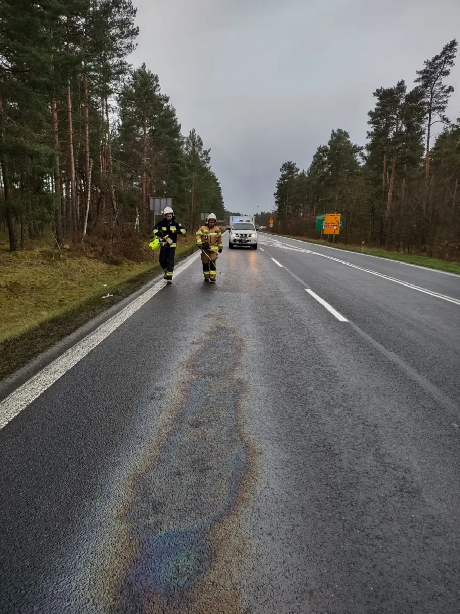 Działania OSP Trzebień