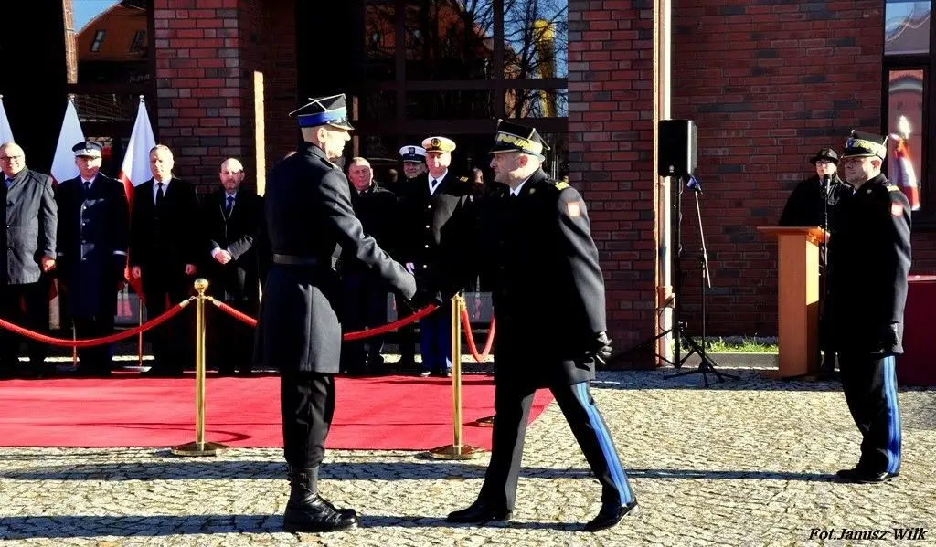 Uroczystość w KW PSP we Wrocławiu