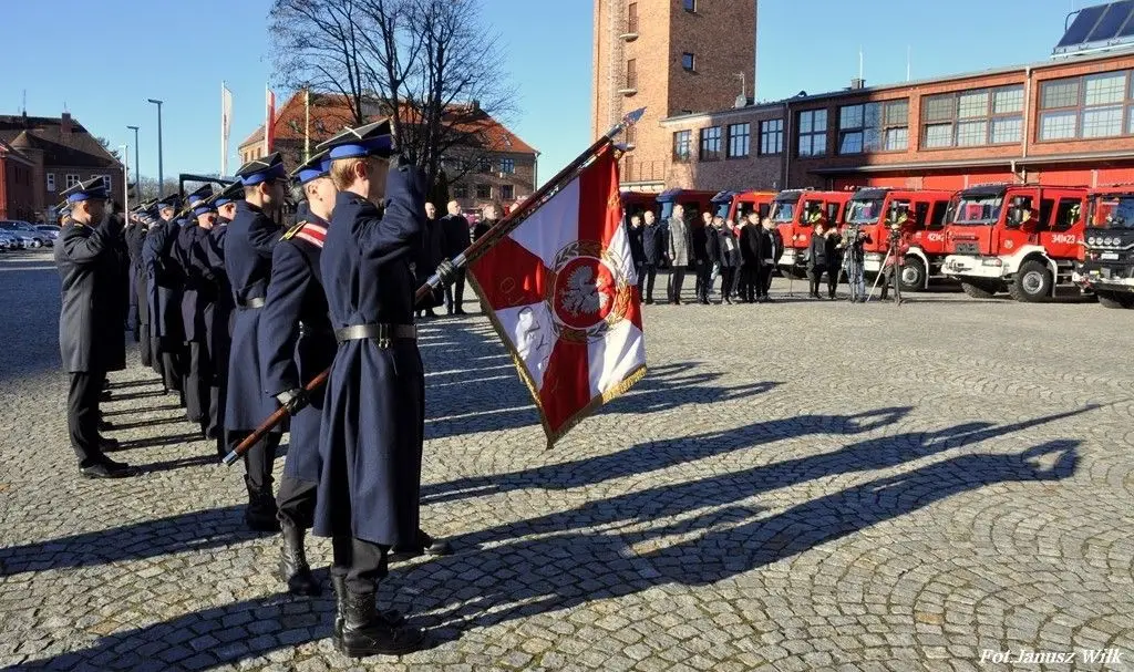 Uroczystość w KW PSP we Wrocławiu