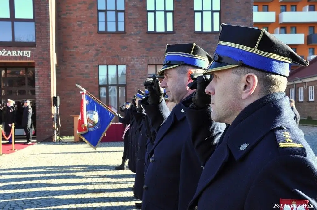Uroczystość w KW PSP we Wrocławiu