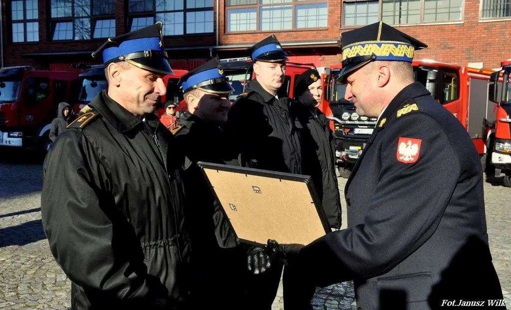 Uroczystość w KW PSP we Wrocławiu