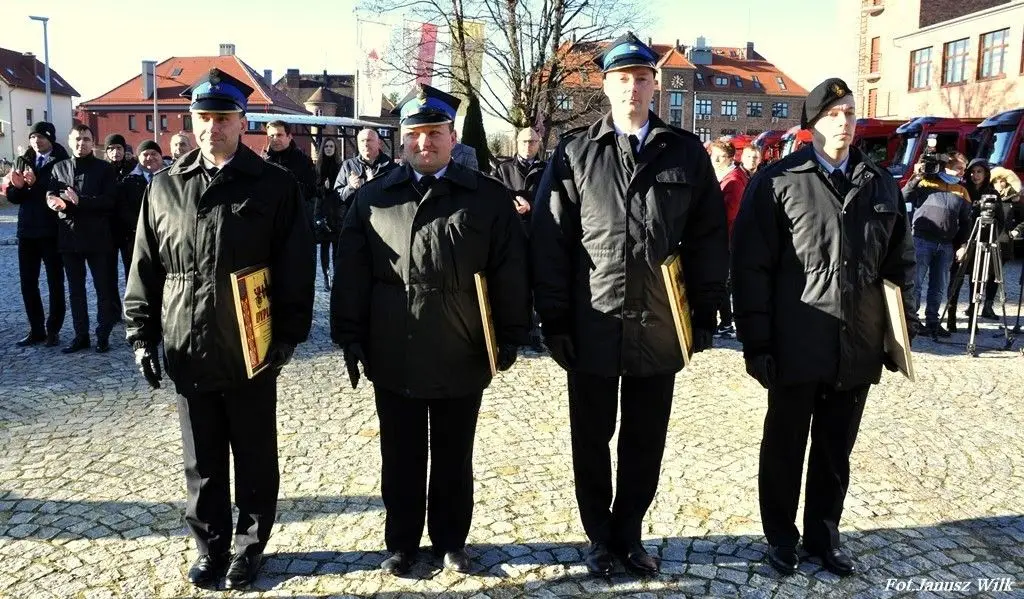 Uroczystość w KW PSP we Wrocławiu
