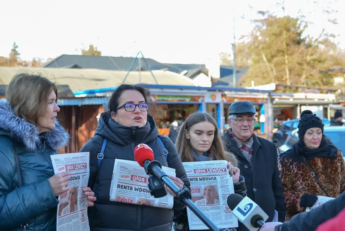 New Left MPs Małgorzata Sekuła-Szmajdzińska and Anita Kucharska-Dziedzic in Bolesławiec