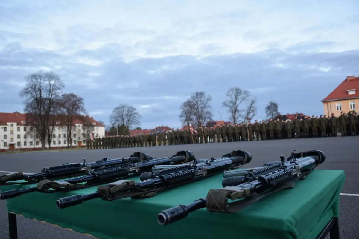 Apel w 23 Śląskim Pułku Artylerii