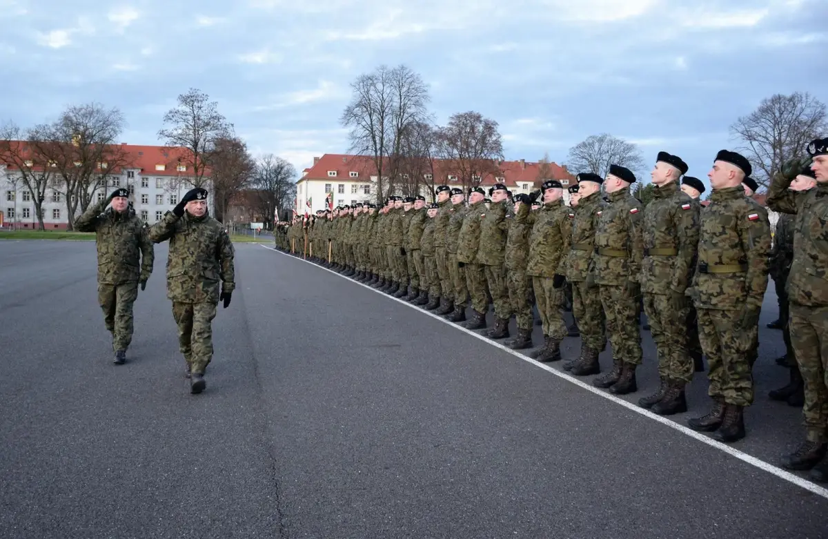 Apel w 23 Śląskim Pułku Artylerii