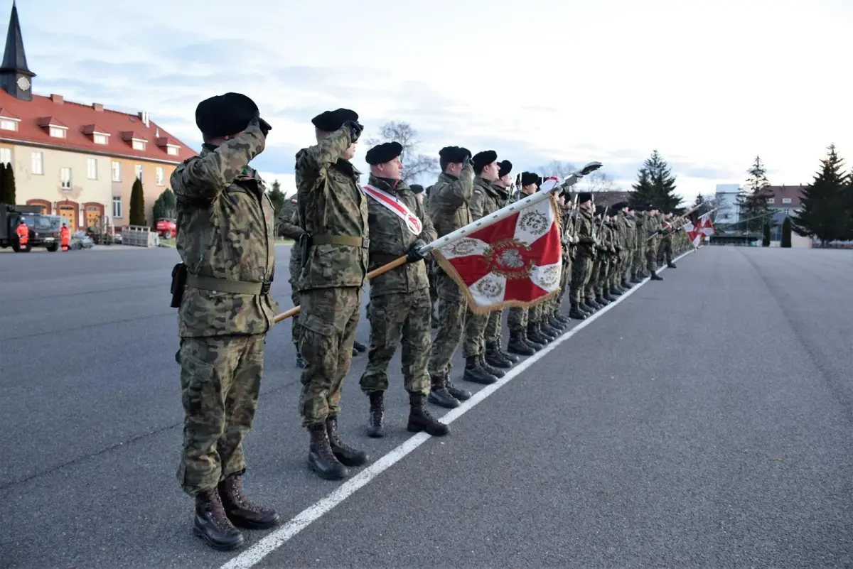 Apel w 23 Śląskim Pułku Artylerii