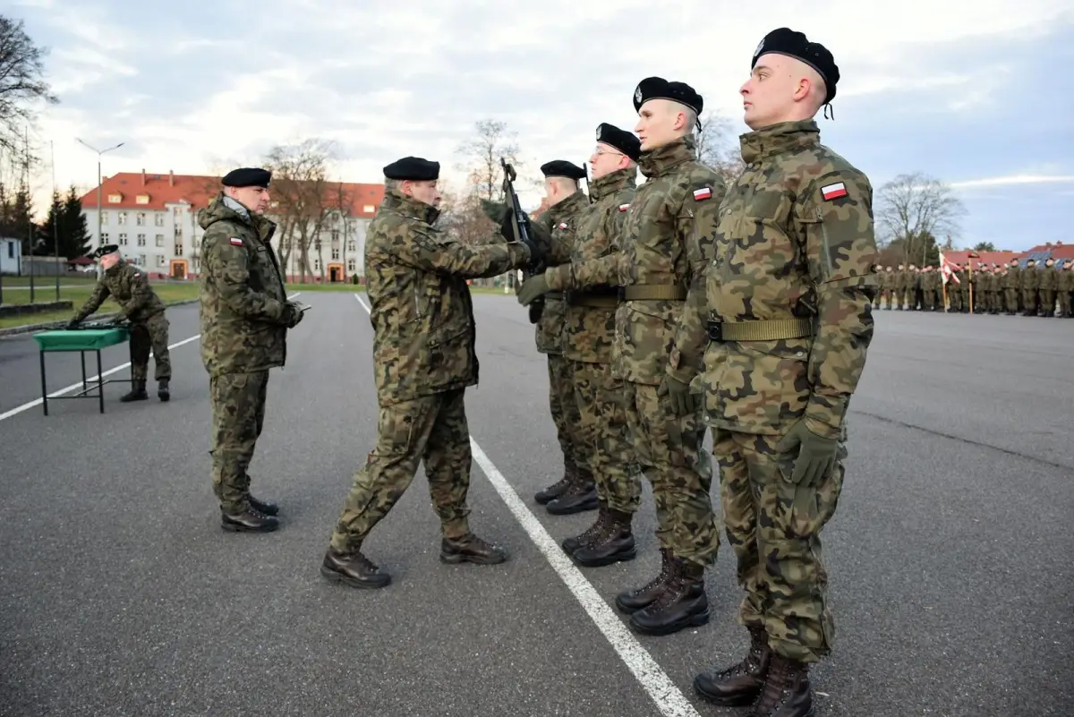 Apel w 23 Śląskim Pułku Artylerii