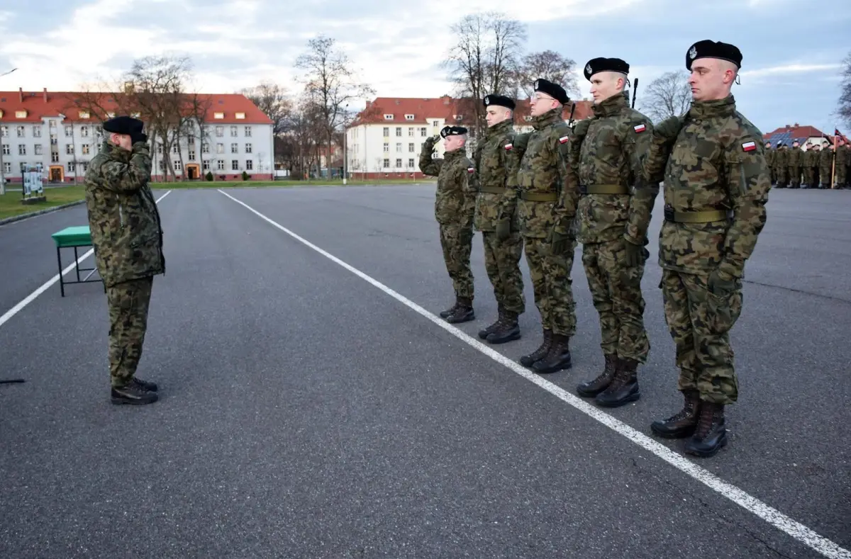 Apel w 23 Śląskim Pułku Artylerii