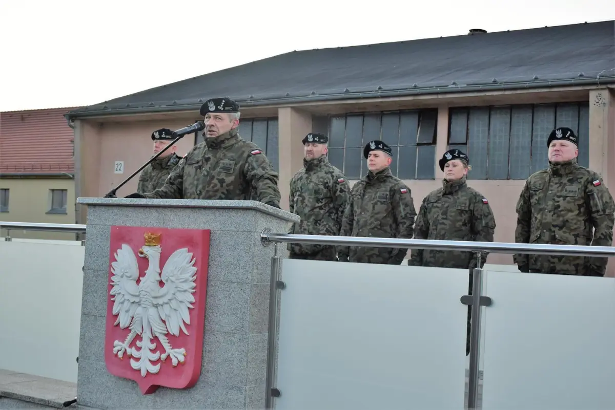Apel w 23 Śląskim Pułku Artylerii