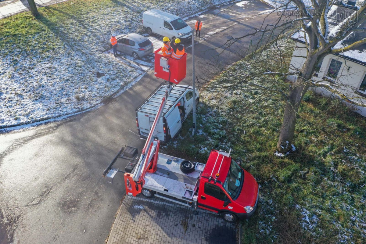 Modernizacja oświetlenia ulicznego w Bolesławcu