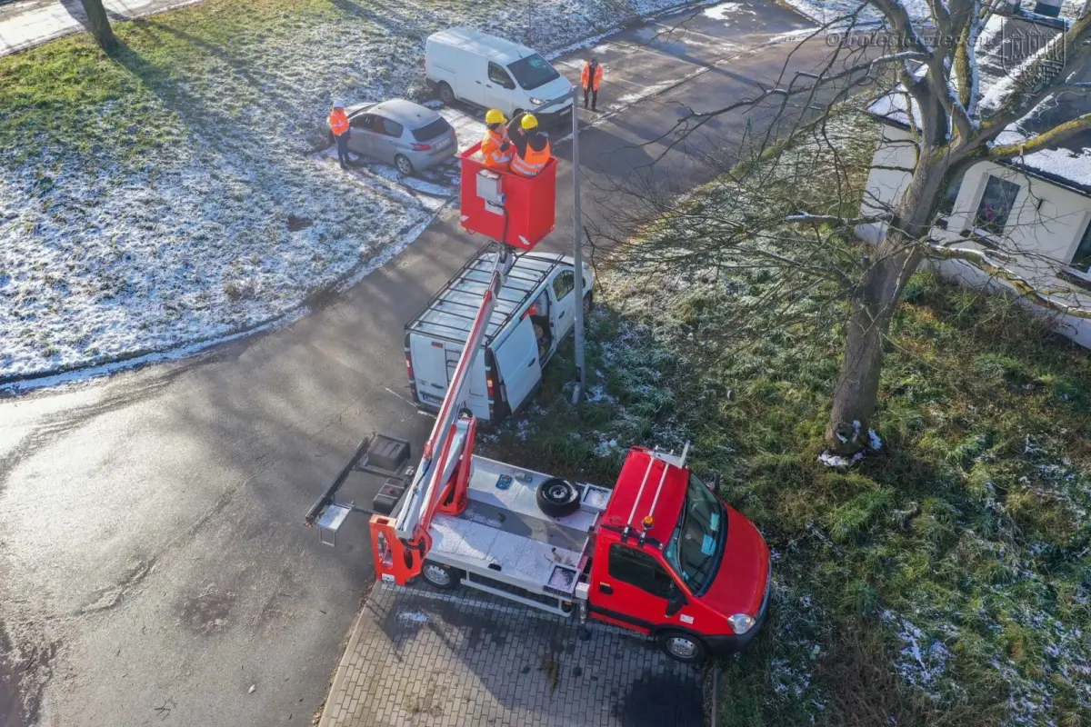 Modernizacja oświetlenia ulicznego w Bolesławcu