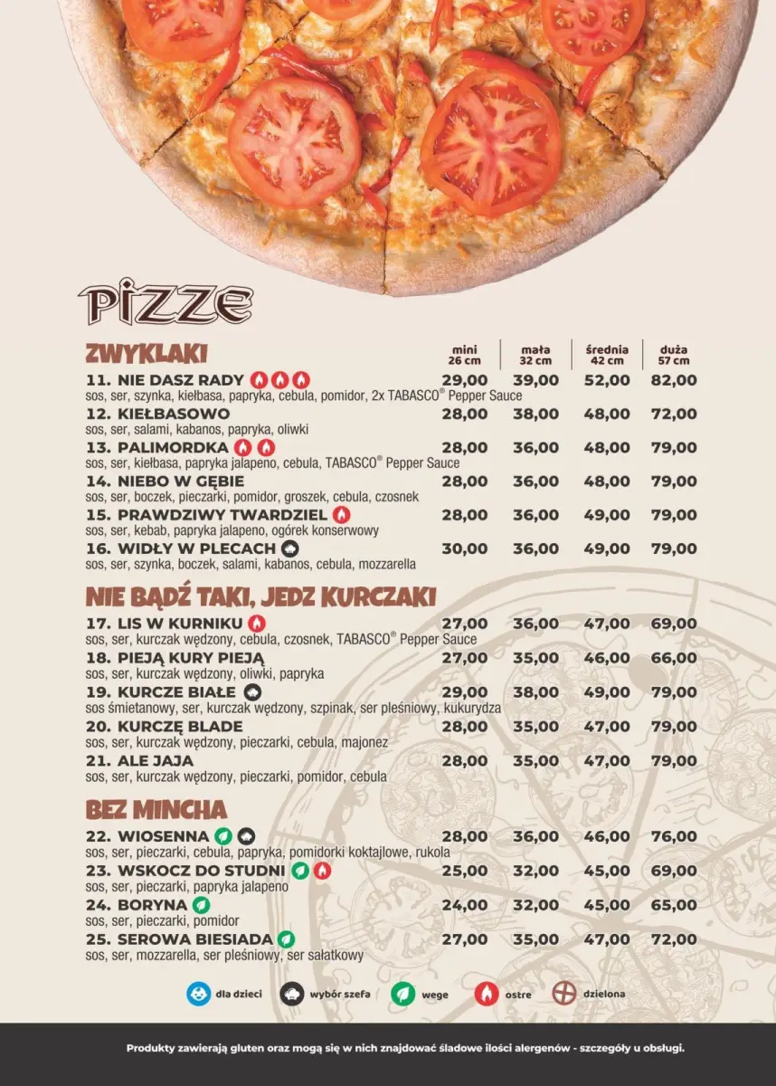 Menu i Promocje Biesiadowo Bolesławiec