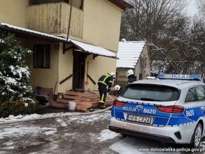 Policjanci i akcja służb