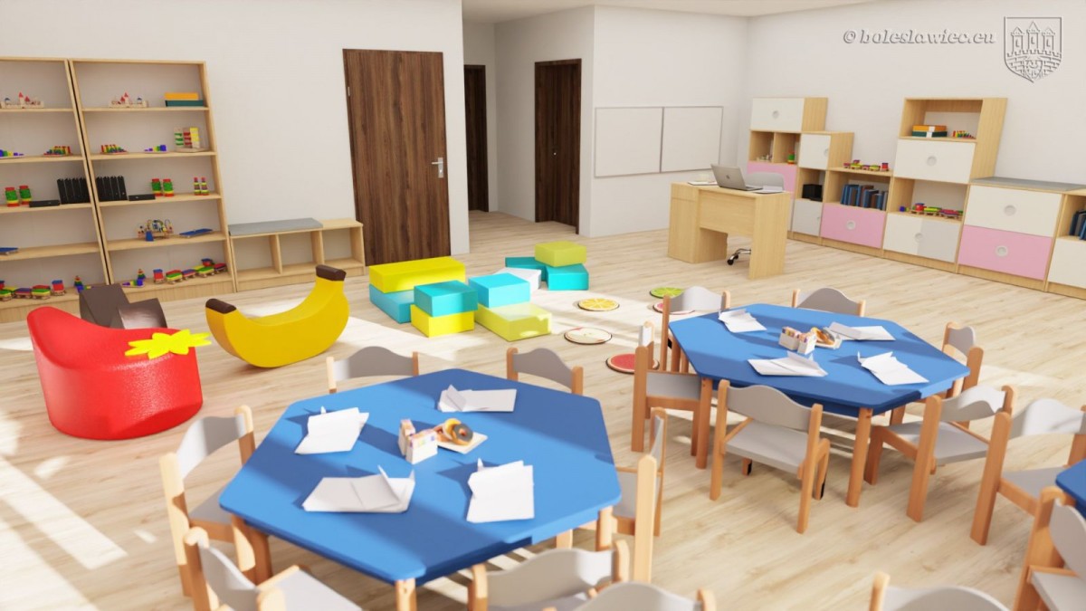 Radni z wizytą w nowym przedszkolu