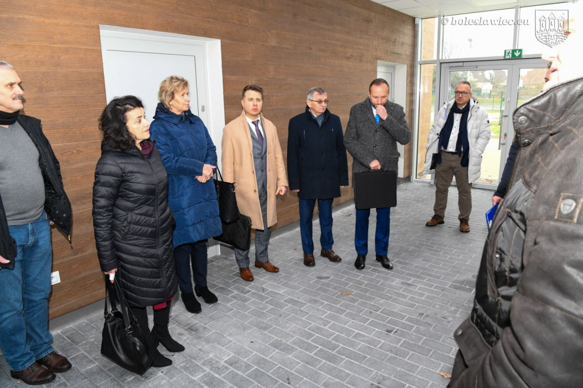 Radni z wizytą w nowym przedszkolu