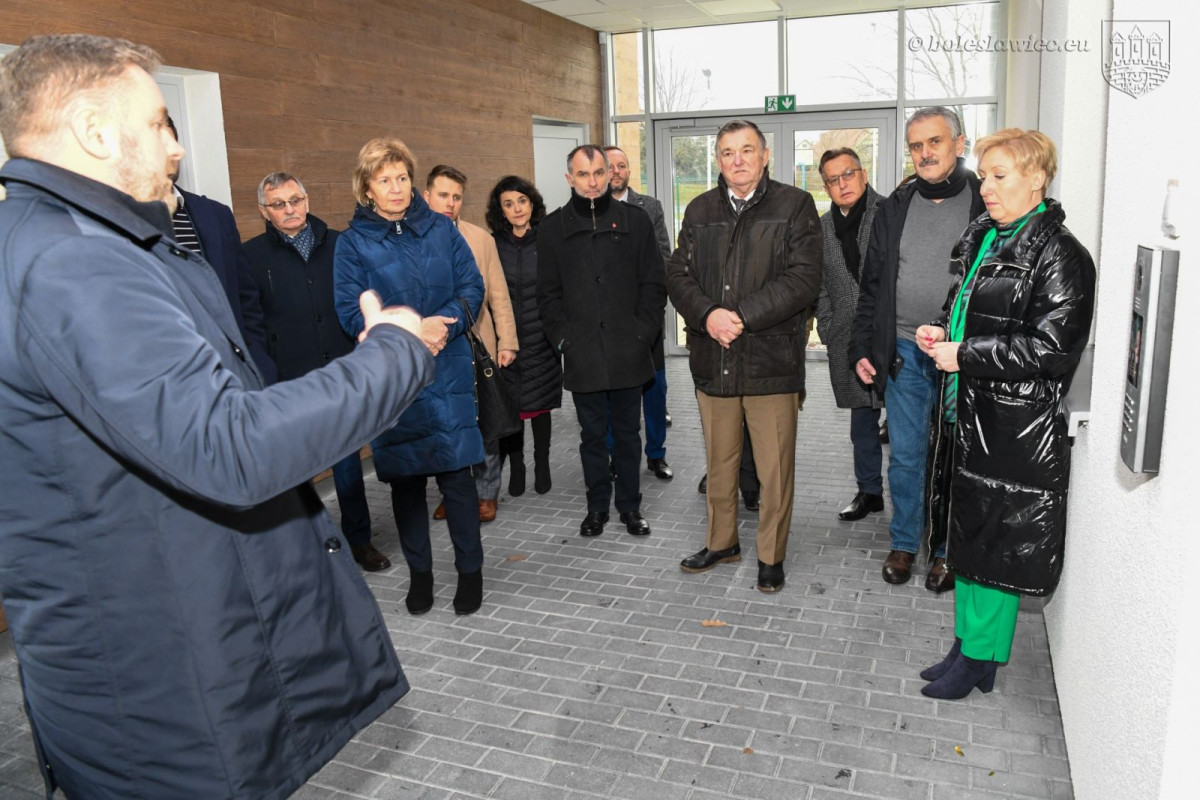 Radni z wizytą w nowym przedszkolu