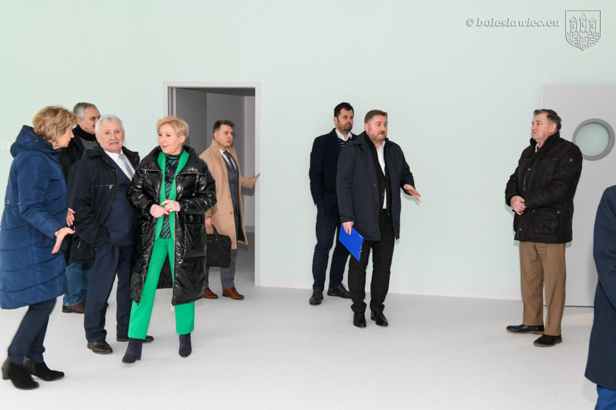 Radni z wizytą w nowym przedszkolu