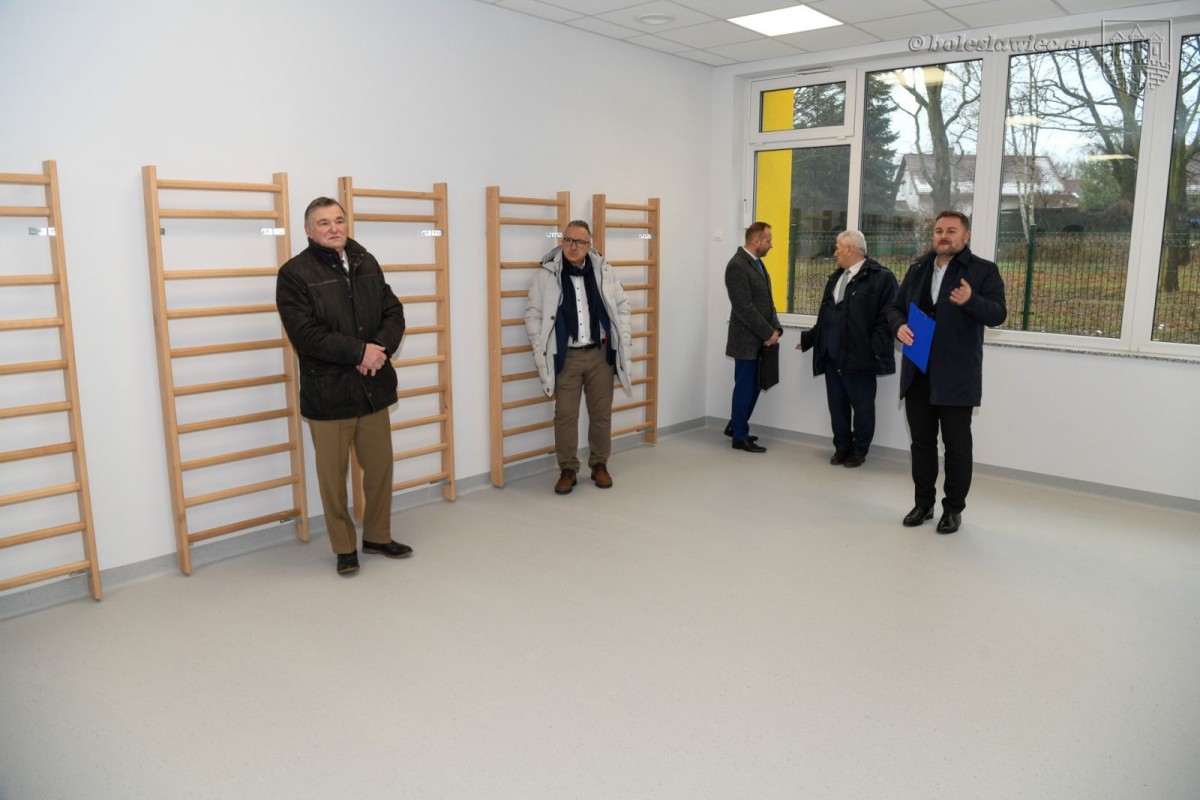 Radni z wizytą w nowym przedszkolu